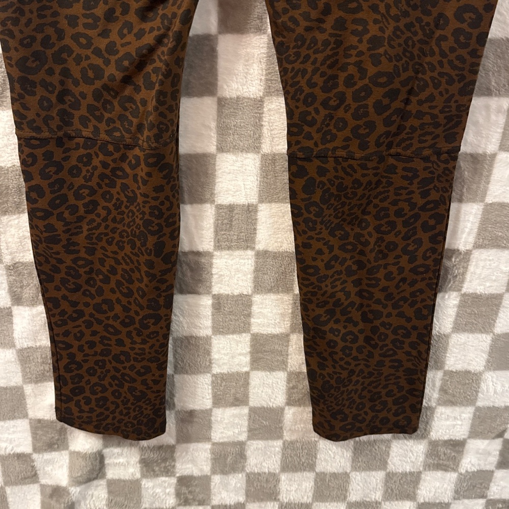 Sanctuary Leopard Affair Social Standard Skinny Pants Size XL/ Extra Large - Picture 11 of 14